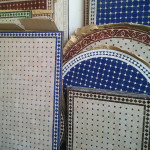 Moroccan Tiled Mosaic Tables